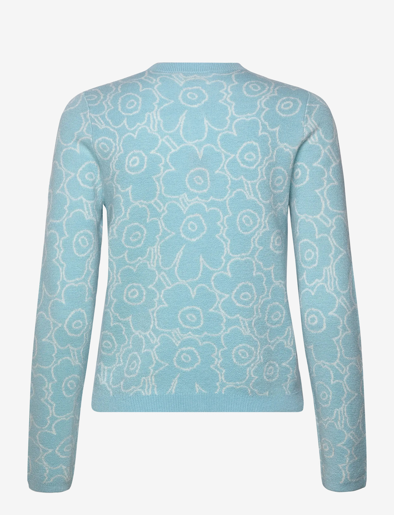 Marimekko - RWS MUTKA MINI PIIRTO UNIKKO - cardigans - light blue, off white - 2