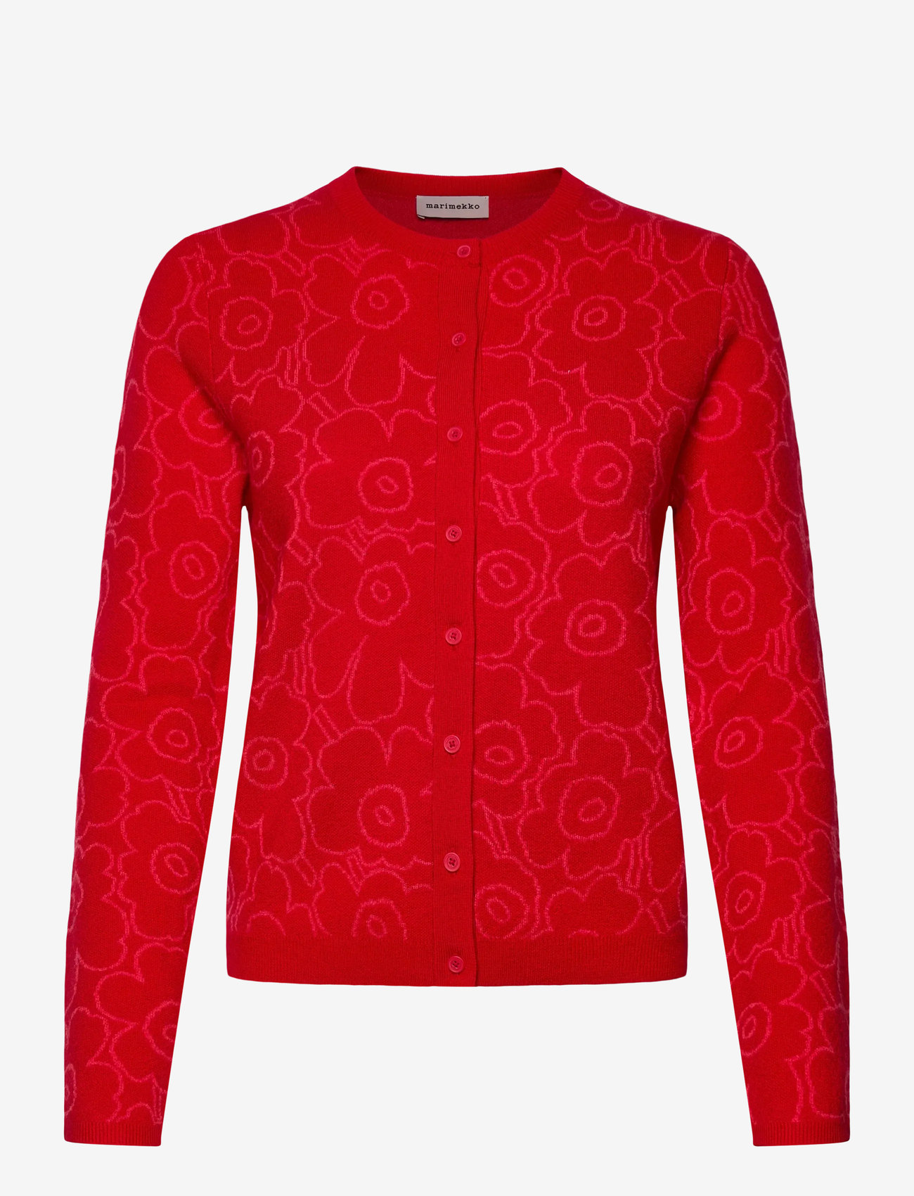 Marimekko - RWS MUTKA MINI PIIRTO UNIKKO - koftor - red, red - 1