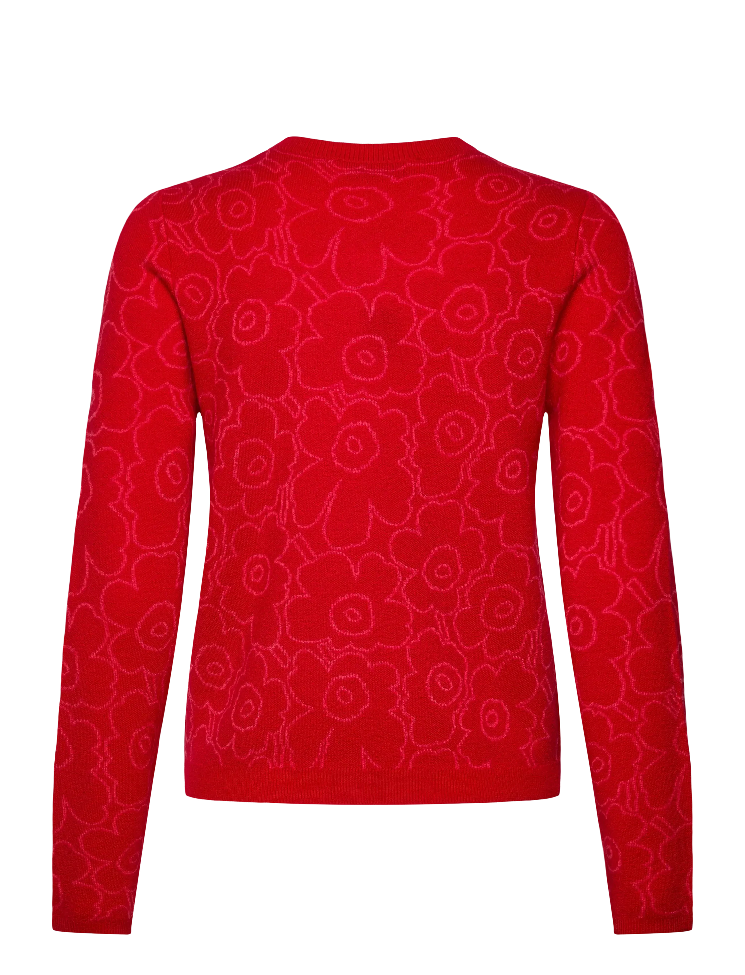 Marimekko - RWS MUTKA MINI PIIRTO UNIKKO - cardigans - red, red - 2