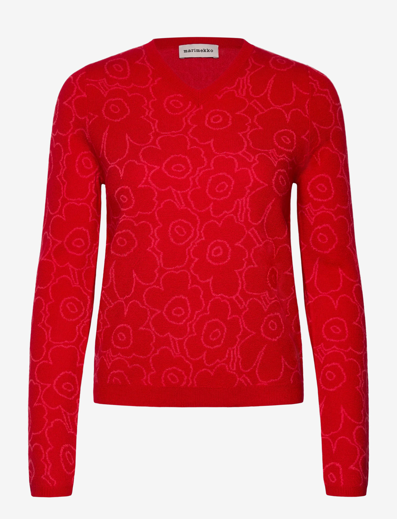 Marimekko - RWS RULLATA MINI PIIRTO UNIKKO - herbstliche kleidung - red, red - 0