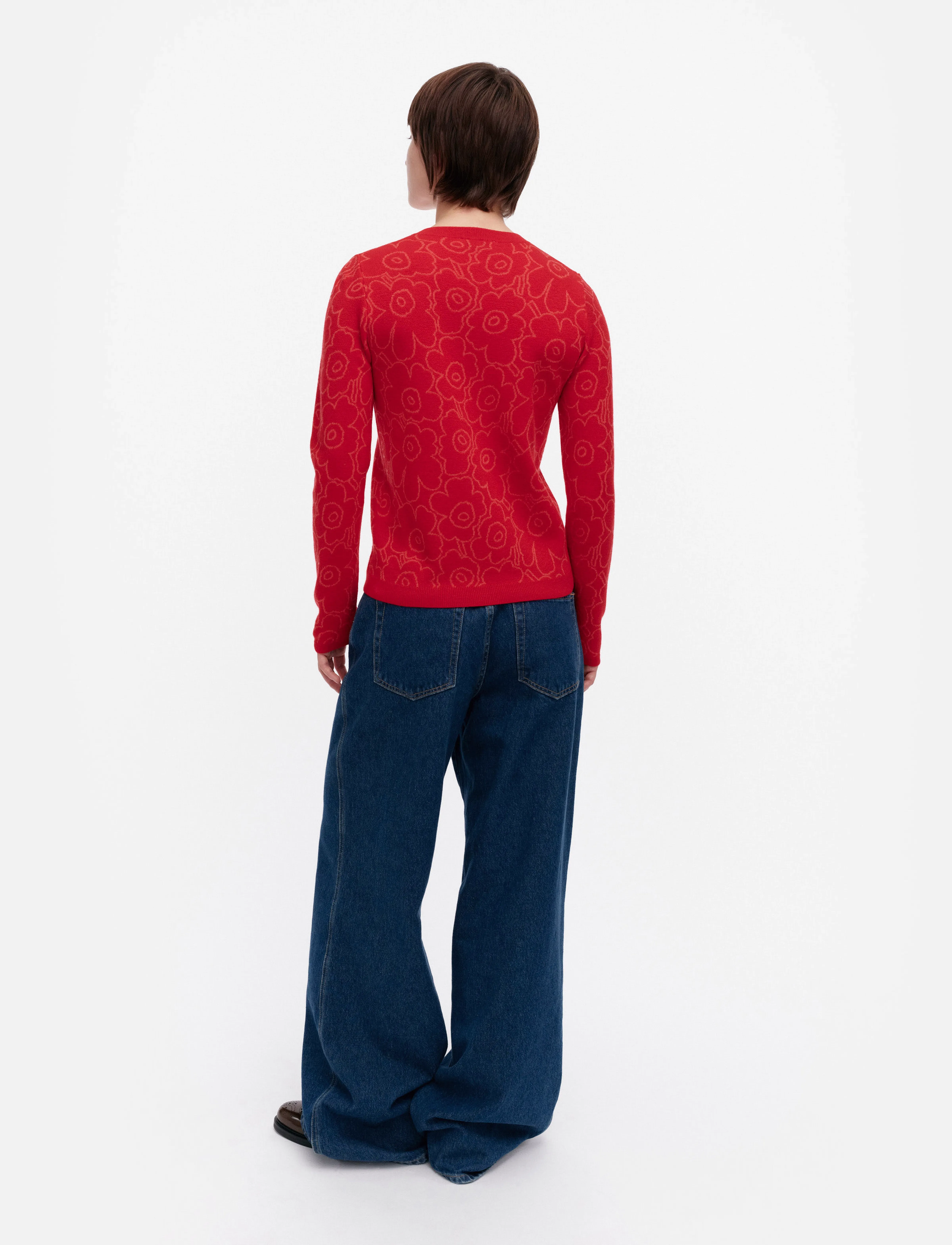 Marimekko - RWS RULLATA MINI PIIRTO UNIKKO - pullover - red, red - 3