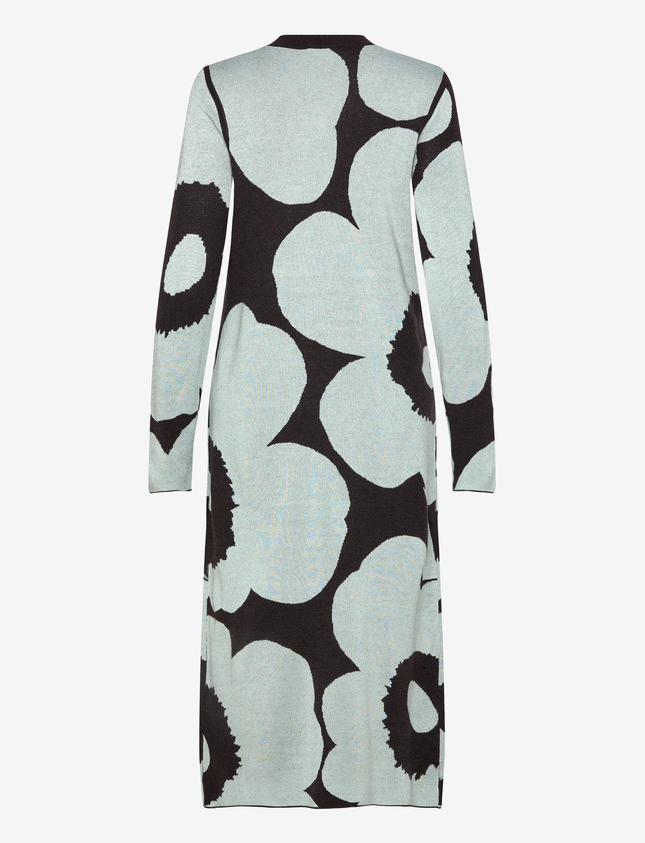 Marimekko - ENNALLAAN UNIKKO - stickade klänningar - dark brown, light blue - 2