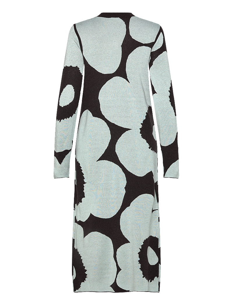 Marimekko - ENNALLAAN UNIKKO - stickade klänningar - dark brown, light blue - 2