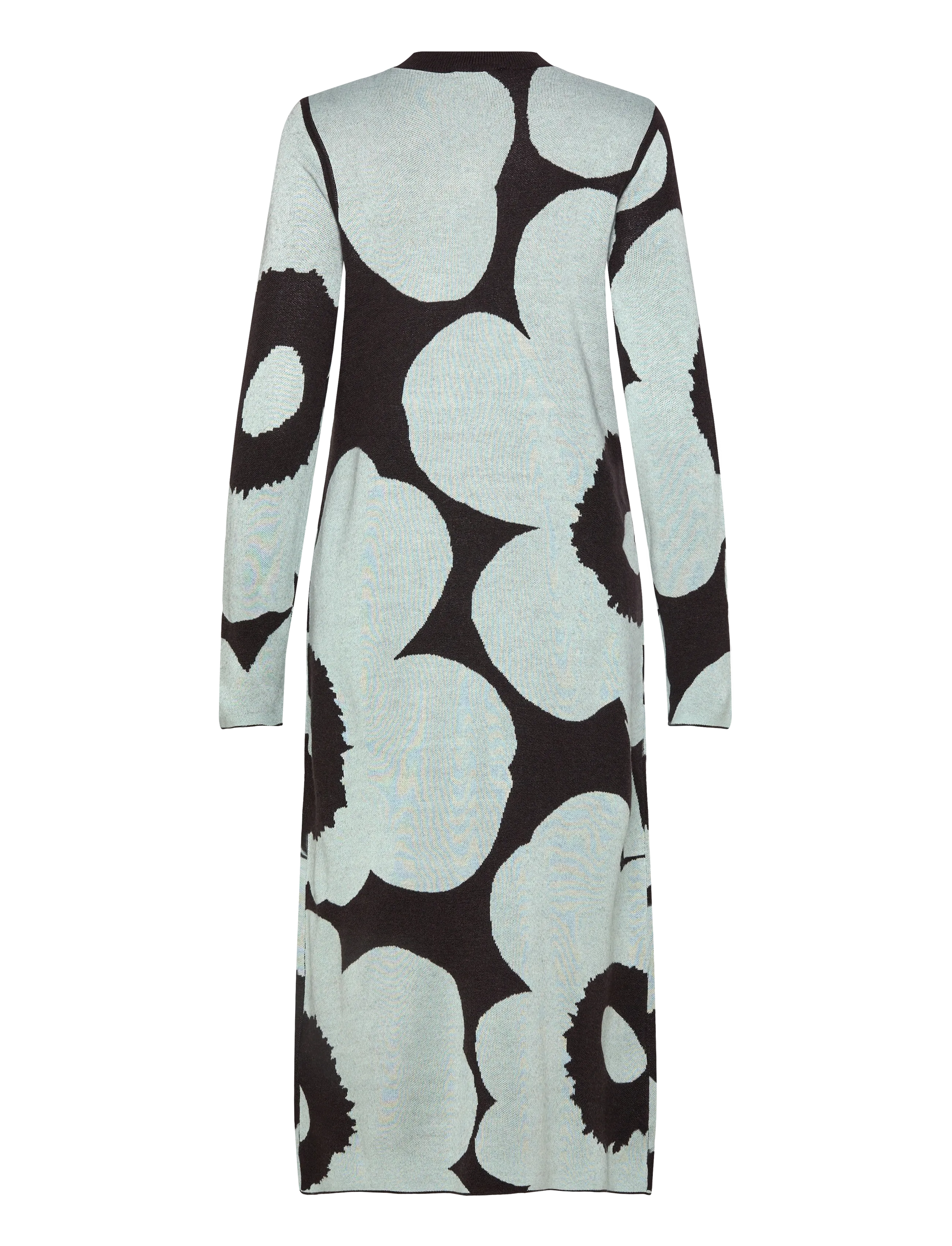 Marimekko - ENNALLAAN UNIKKO - knitted dresses - dark brown, light blue - 2