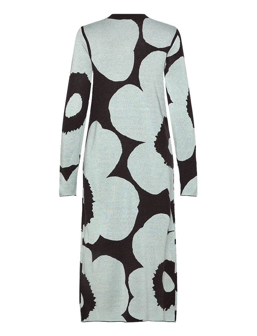 Marimekko - ENNALLAAN UNIKKO - strickkleider - dark brown, light blue - 2