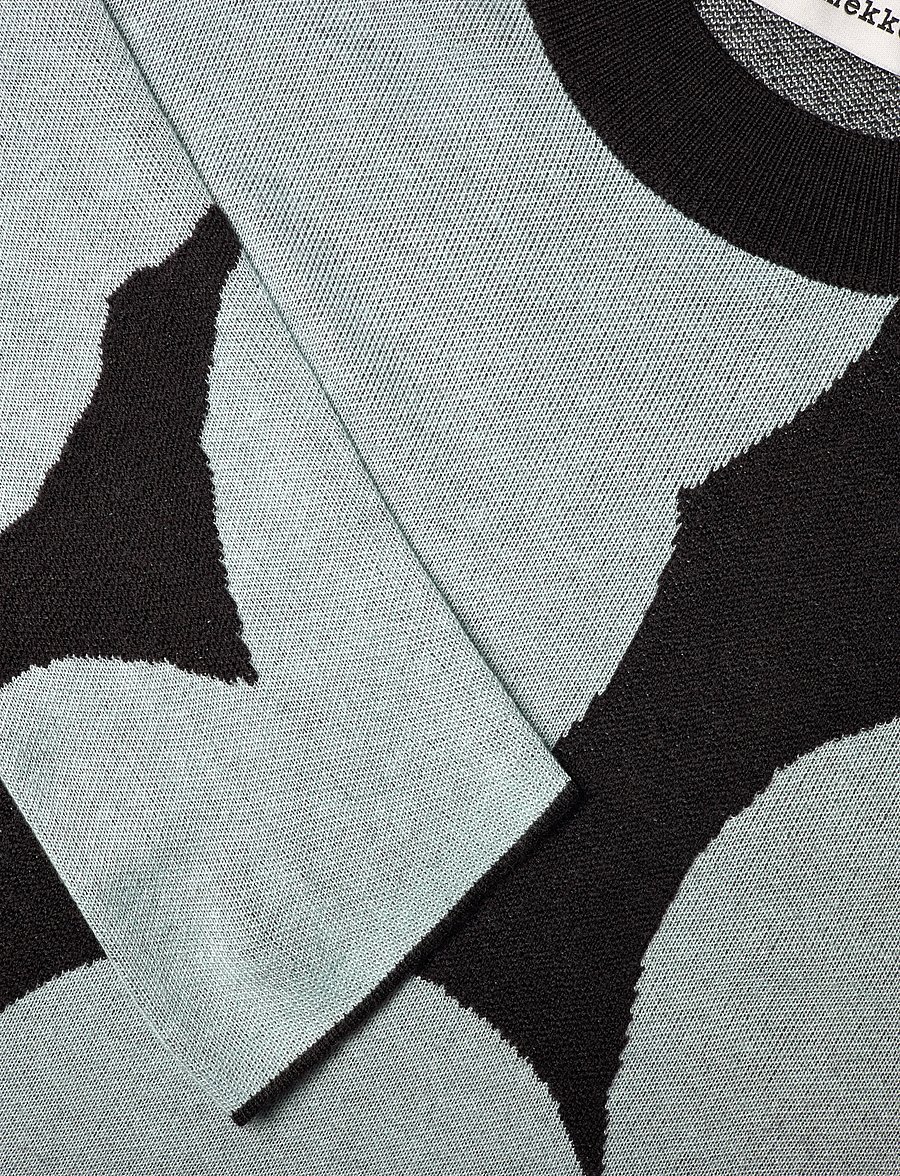 Marimekko - ENNALLAAN UNIKKO - strickkleider - dark brown, light blue - 5