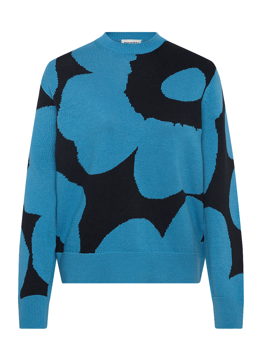 Marimekko - SESONKI UNIKKO - striktrøjer - blue, black - 1