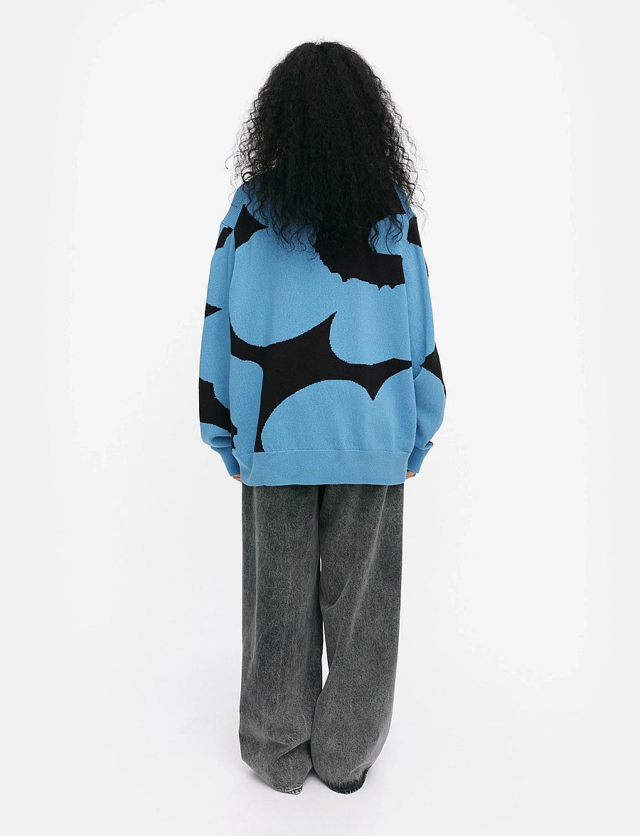 Marimekko - SESONKI UNIKKO - striktrøjer - blue, black - 3