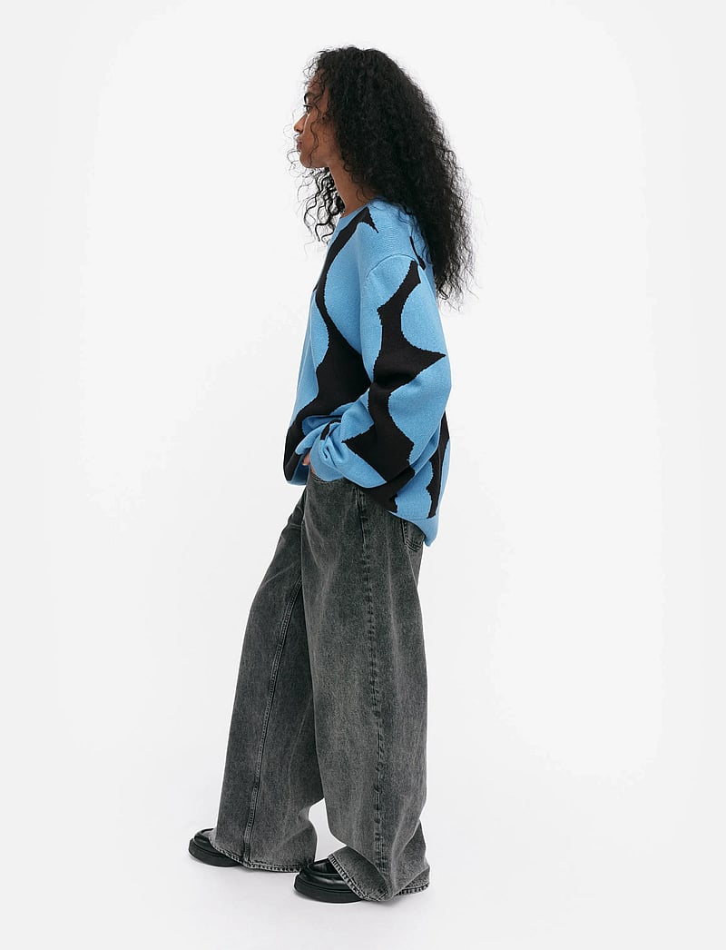 Marimekko - SESONKI UNIKKO - striktrøjer - blue, black - 4