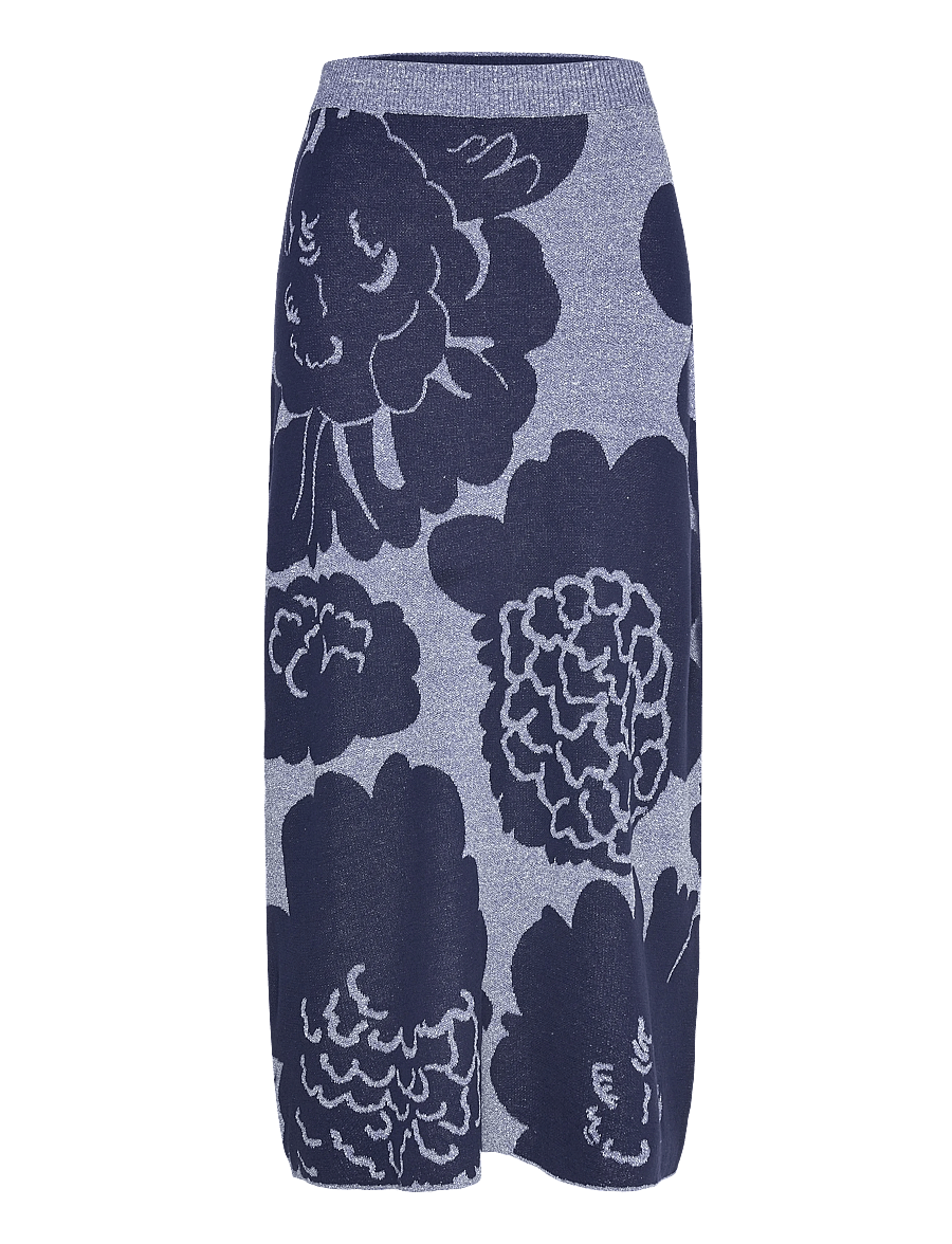 Marimekko - SIVELLYS PIONI - midiseelikud - dark navy, dark navy - 1