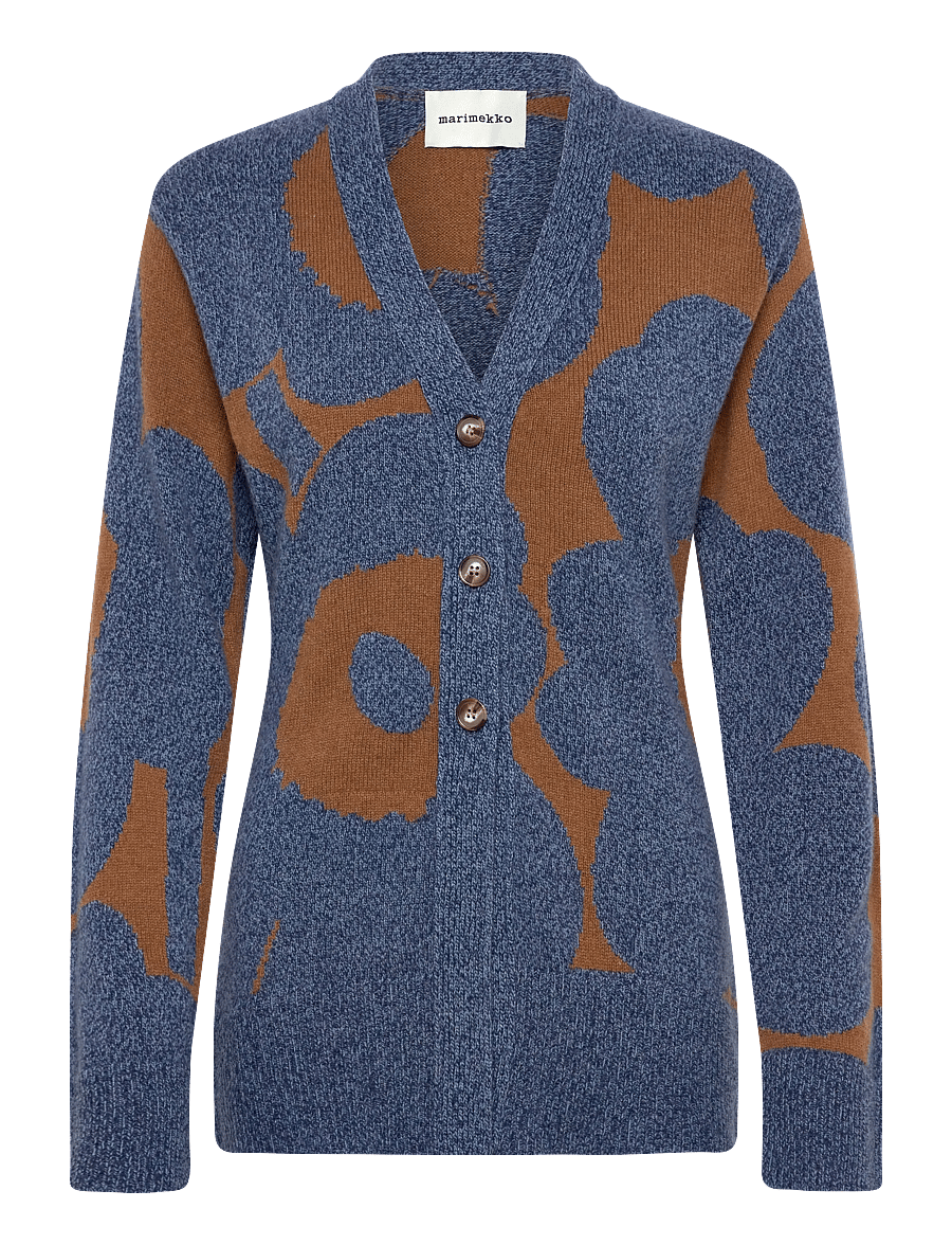 Marimekko - KUMMA UNIKKO - cardigans - blue, brown - 1