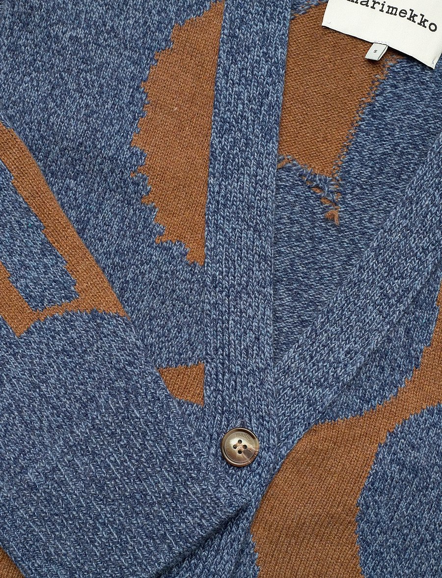 Marimekko - KUMMA UNIKKO - cardigans - blue, brown - 5