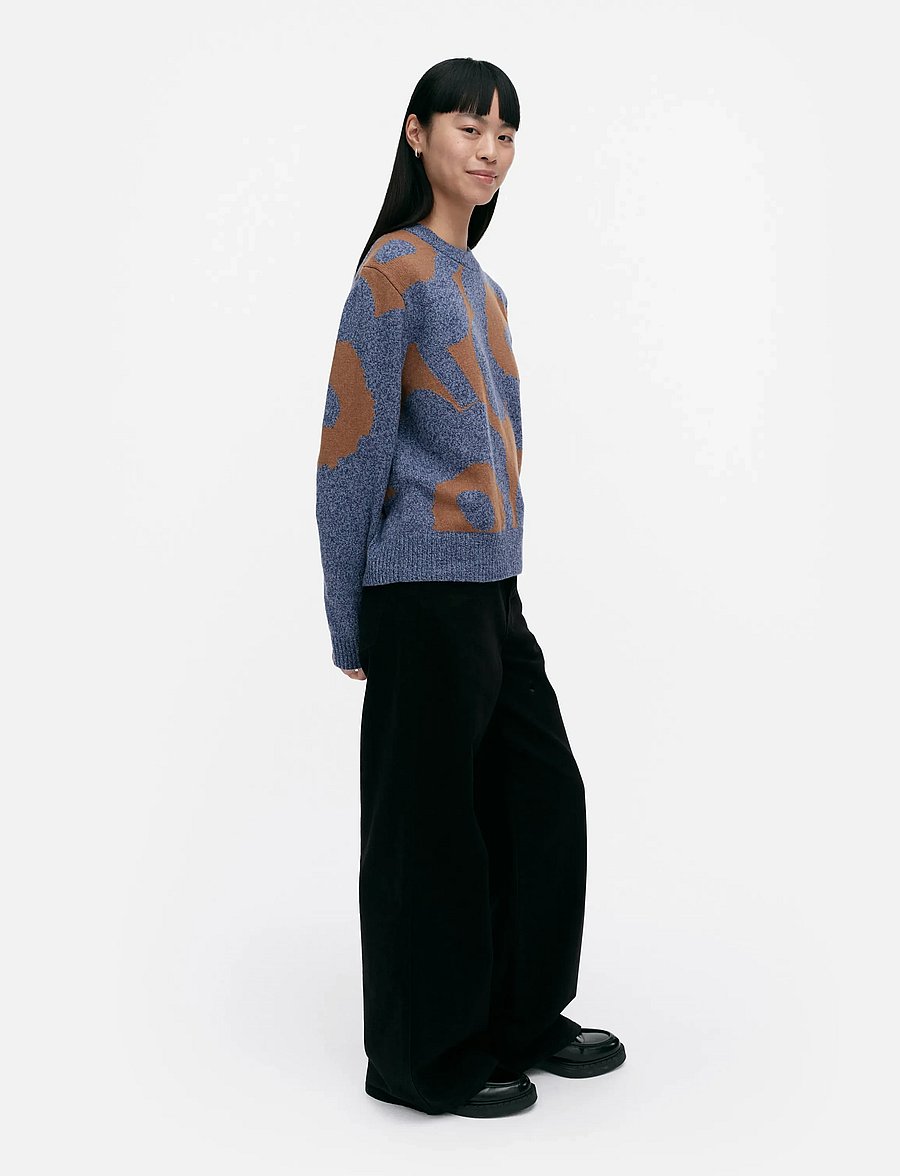 Marimekko - AATTO UNIKKO - swetry - blue, brown - 4