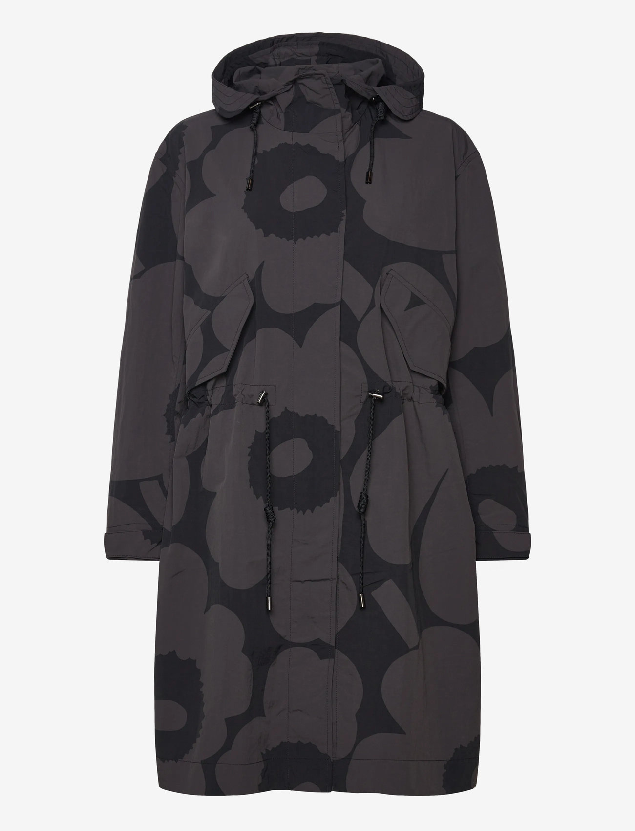 Marimekko - KAARTAA UNIKKO - „parka“ stiliaus paltai - black, dark grey - 1