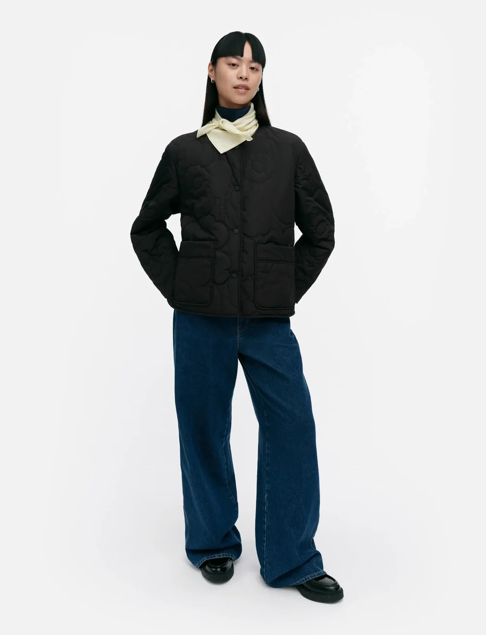 Marimekko - KAPSELI PIIRTO UNIKKO - dunjakker - black, black - 0