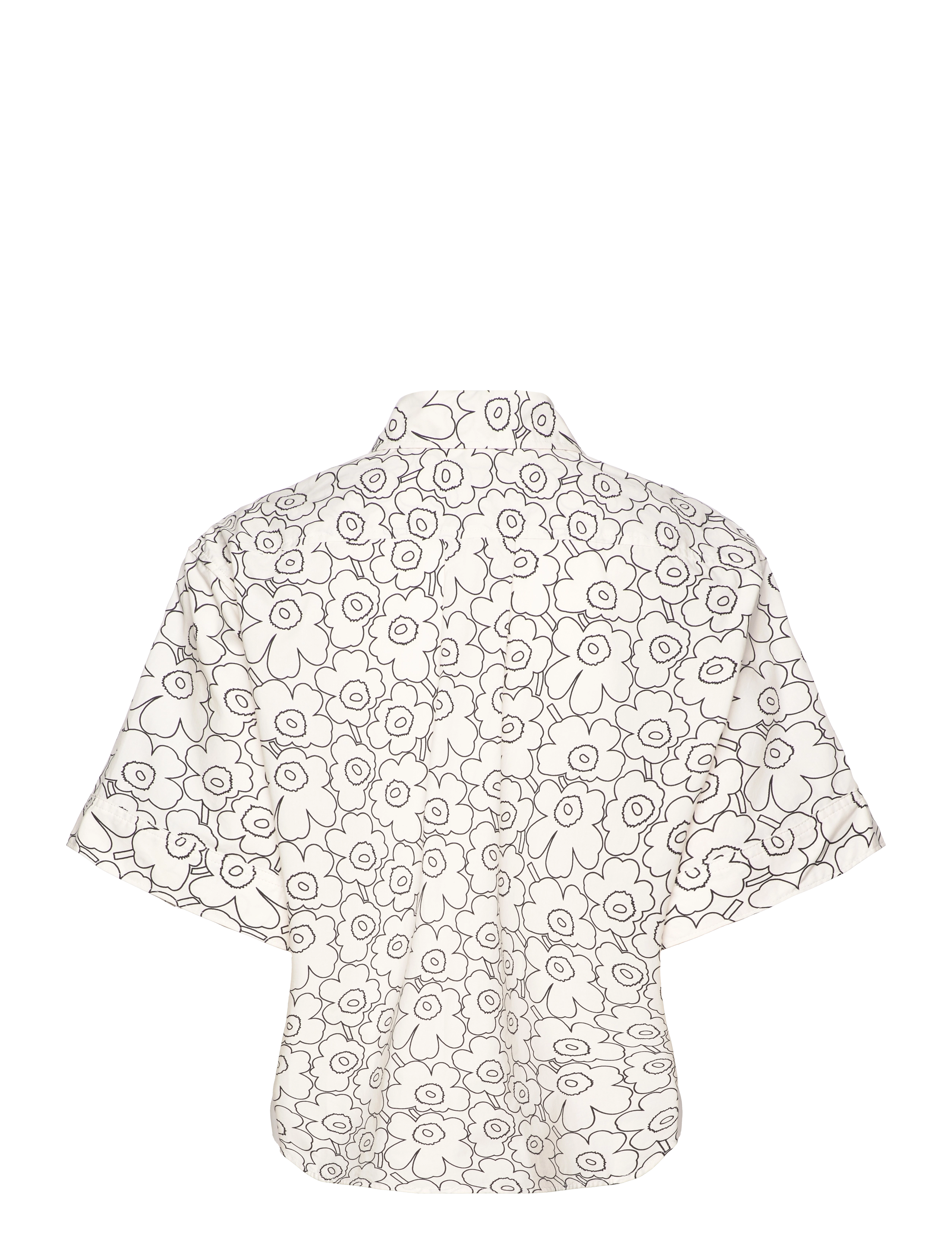 Marimekko - STANDARDI PIIRTO UNIKKO - white, black - 1