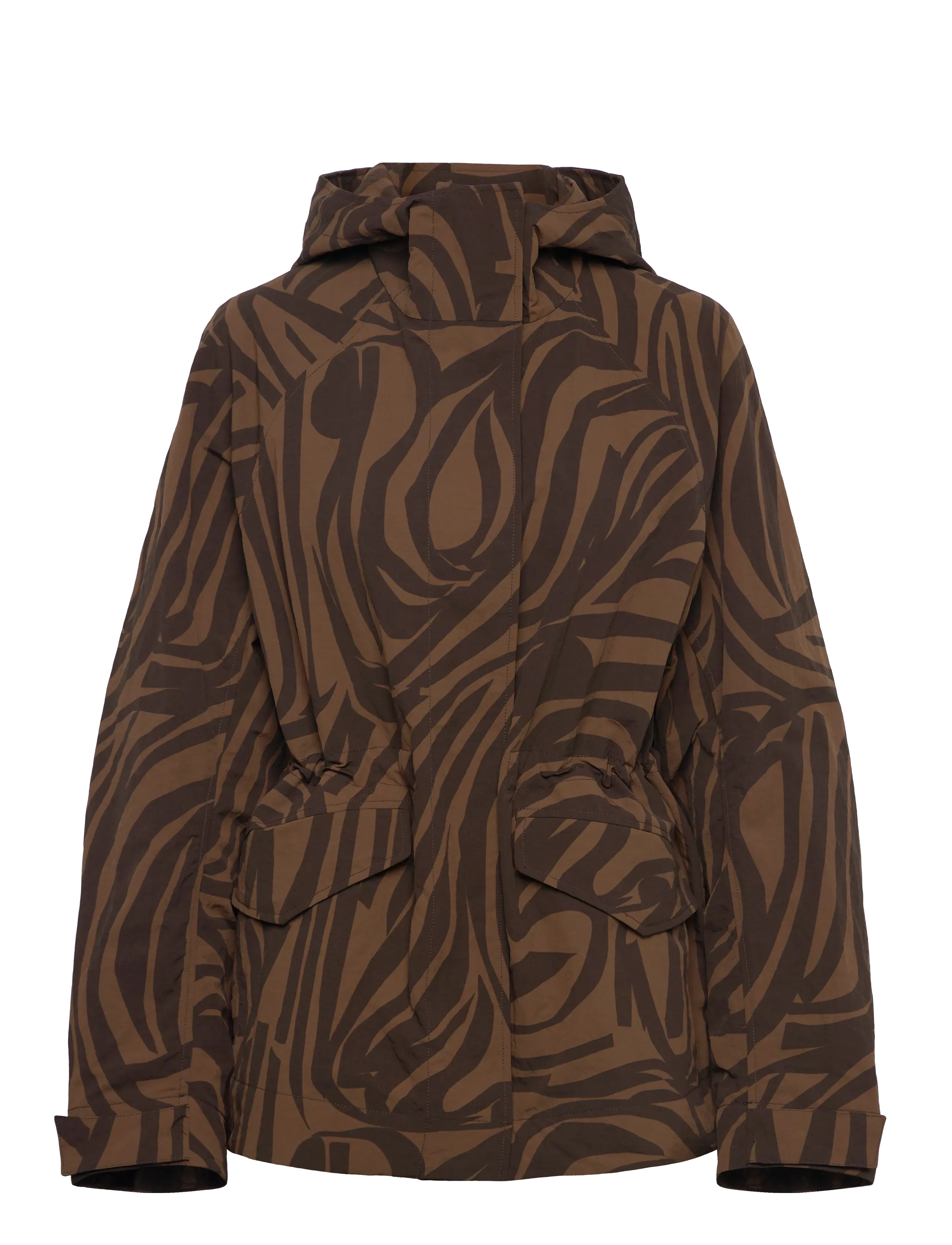 MARIMEKKO Musteet Jokuraita Braun - XS - Damen