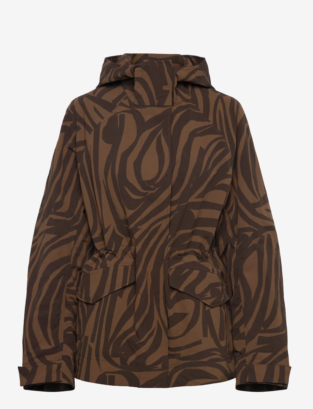 Marimekko - MUSTEET JOKURAITA - vårjackor - brown, light brown - 1