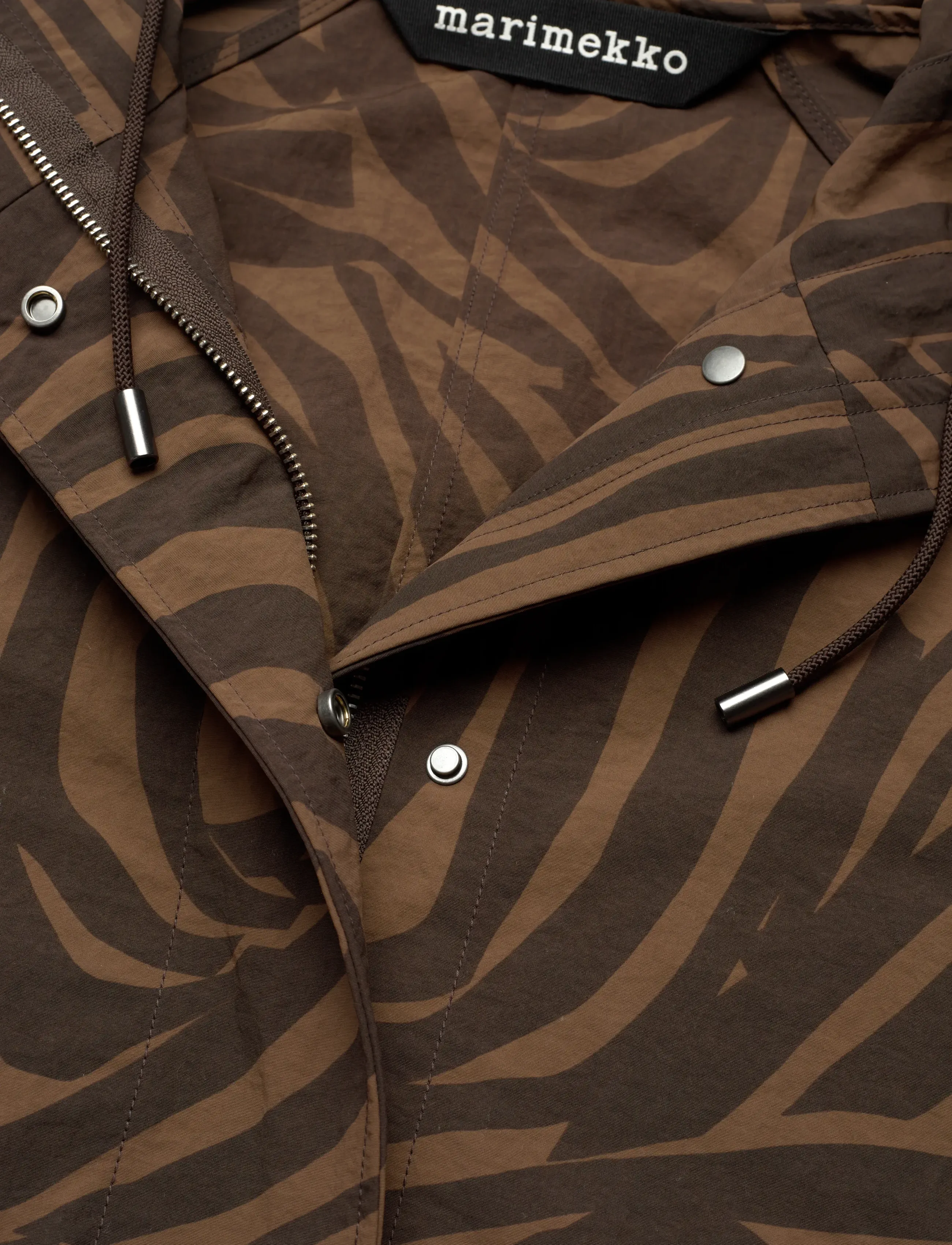 Marimekko - MUSTEET JOKURAITA - bomberjacken - brown, light brown - 5