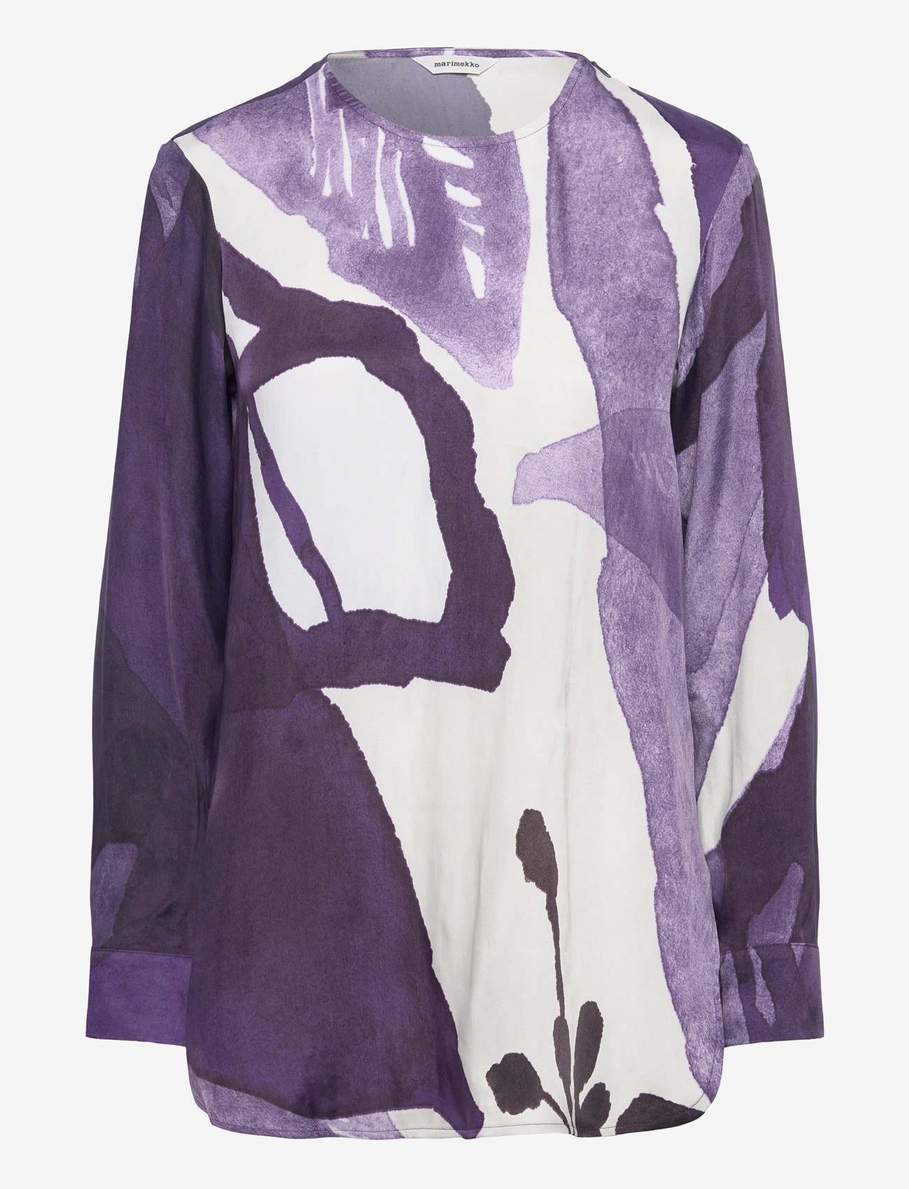 Marimekko - KOVERTAA KYLMÄNKUKKA - langærmede bluser - violet, off white - 1