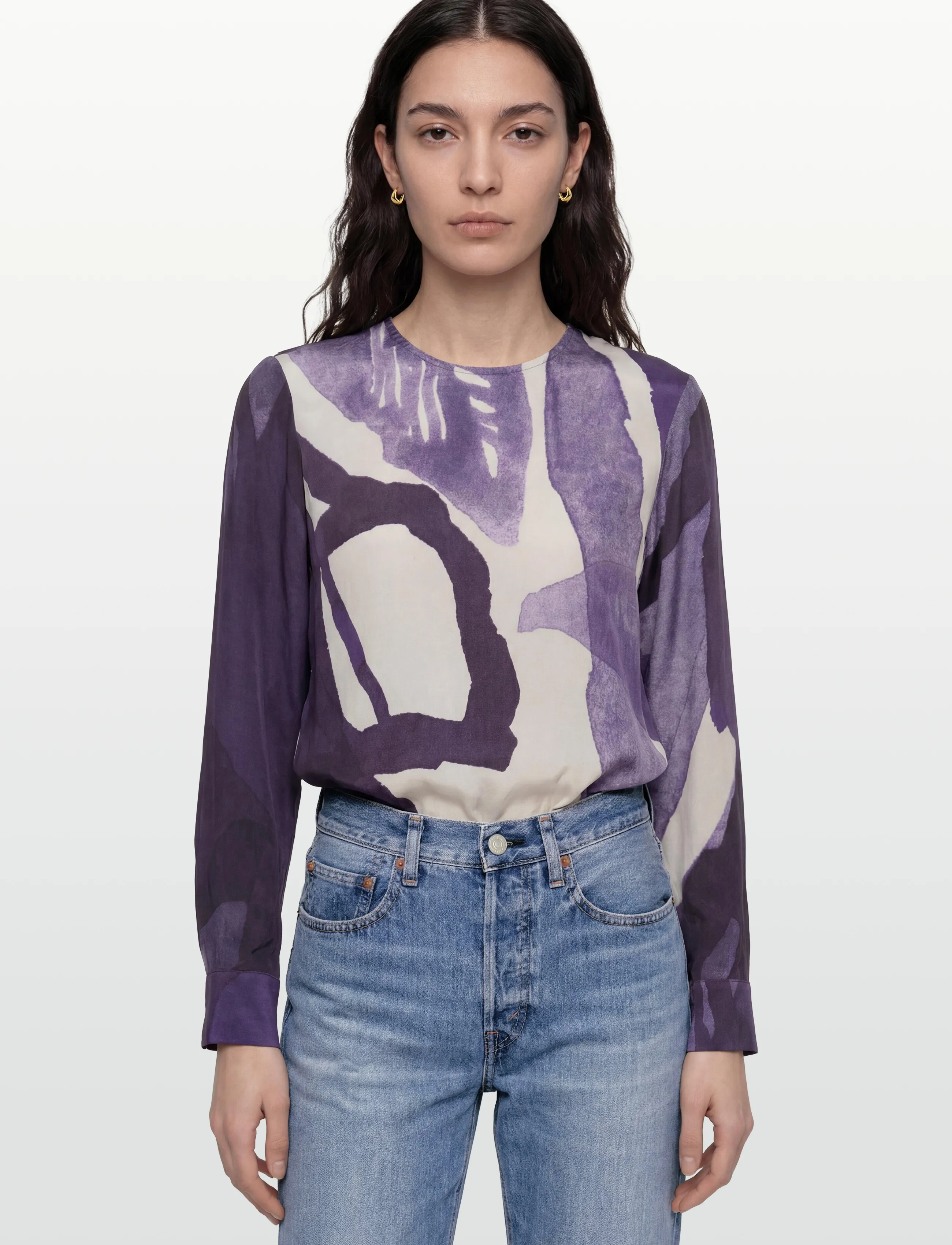 Marimekko Kovertaa Kylmänkukka blusar dam – bild 2