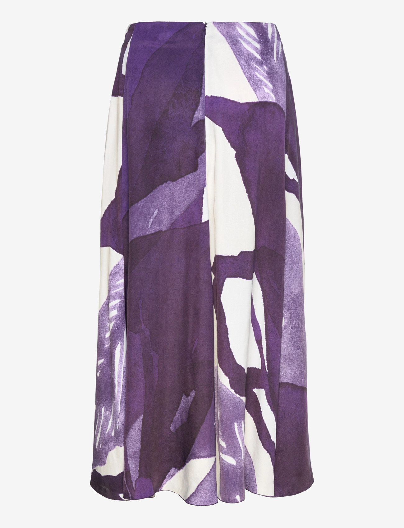 Marimekko - MUOVAUS KYLMÄNKUKKA - midiseelikud - violet, off white - 1