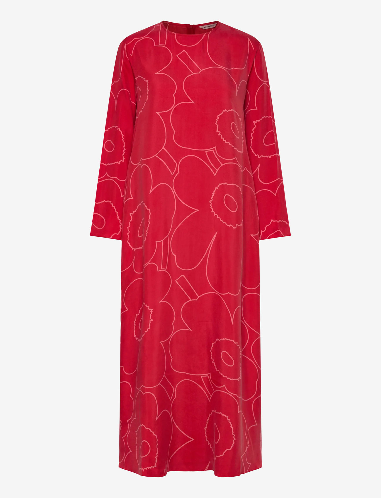 Marimekko - FLUIDI PIIRTO UNIKKO - maxiklänningar - red, red - 1