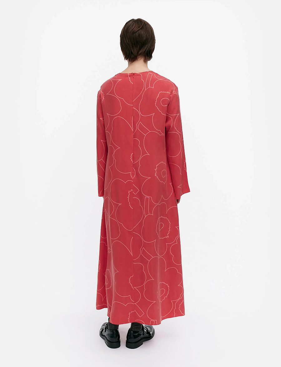Marimekko - FLUIDI PIIRTO UNIKKO - maksikleidid - red, red - 3