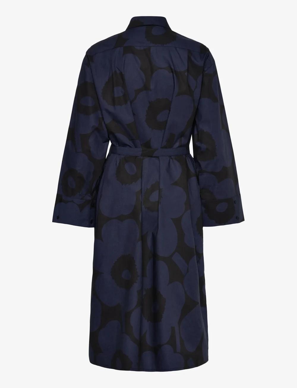 Marimekko - JÄLKI UNIKKO - hemdkleider - black, dark blue - 2