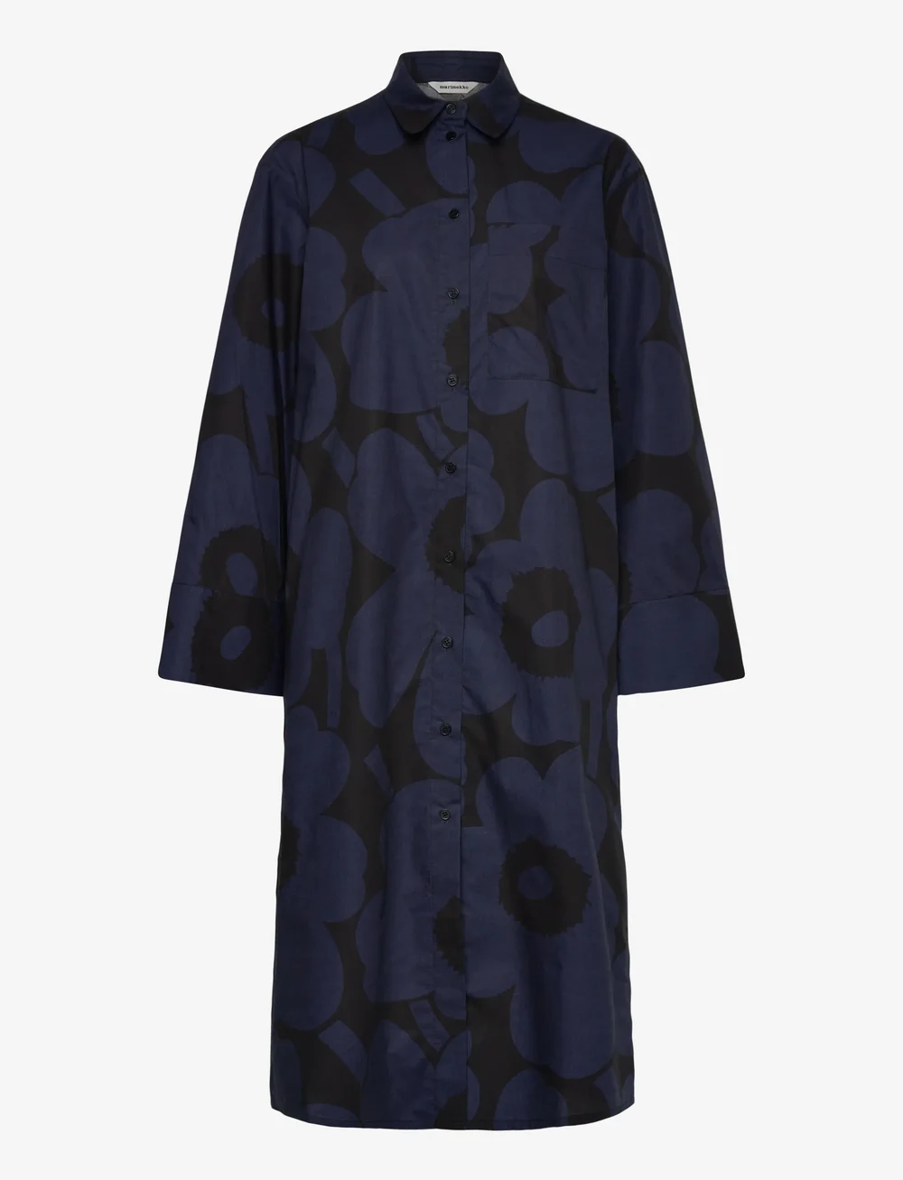 Marimekko - JÄLKI UNIKKO - hemdkleider - black, dark blue - 3