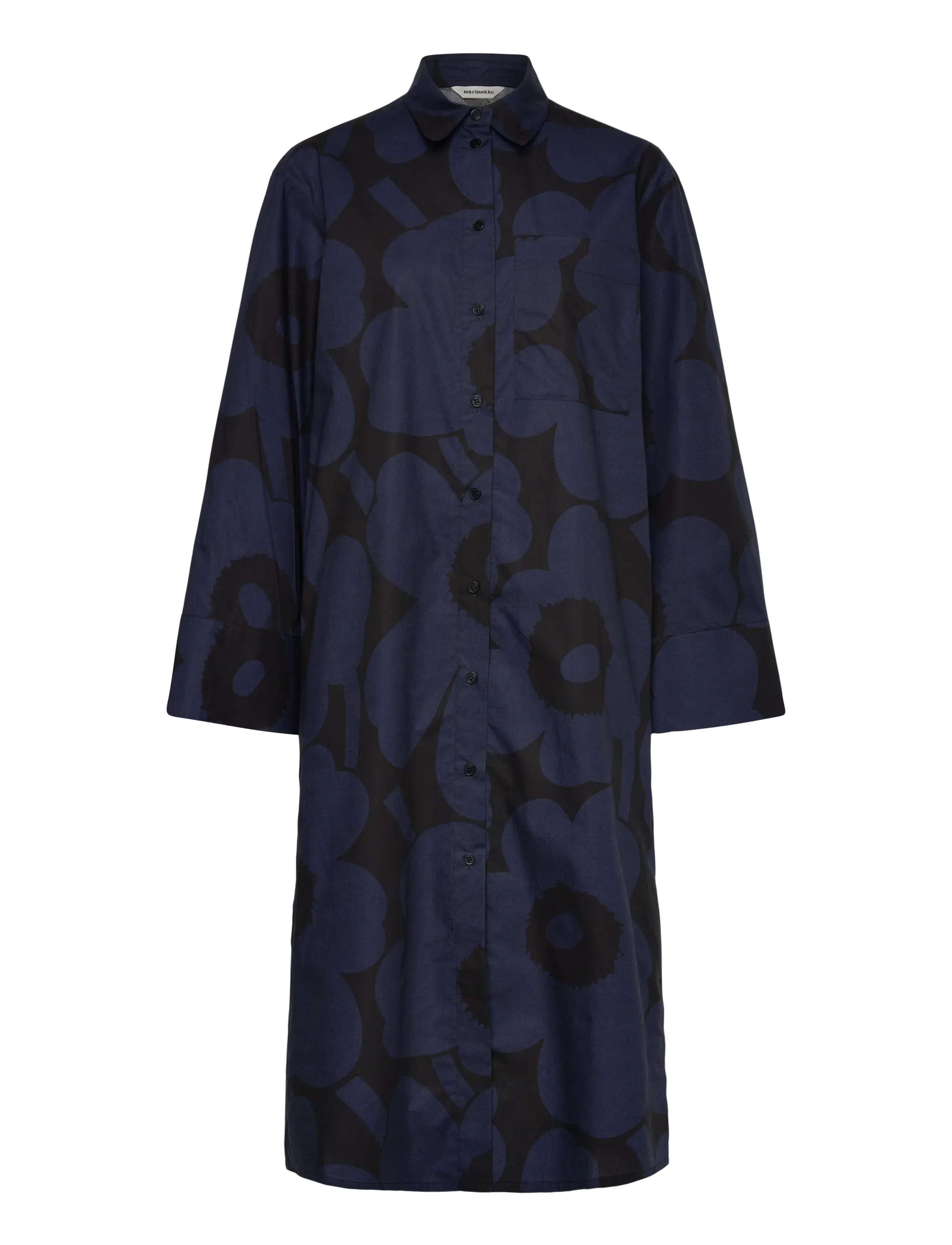 Marimekko - JÄLKI UNIKKO - skjortekjoler - black, dark blue - 3