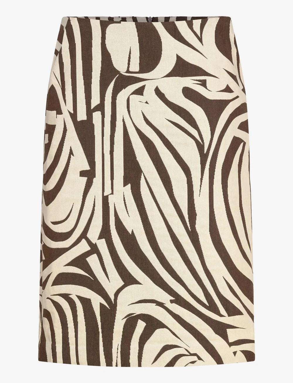 Marimekko - VALAA JOKURAITA - jupes midi - light beige, dark brown - 1