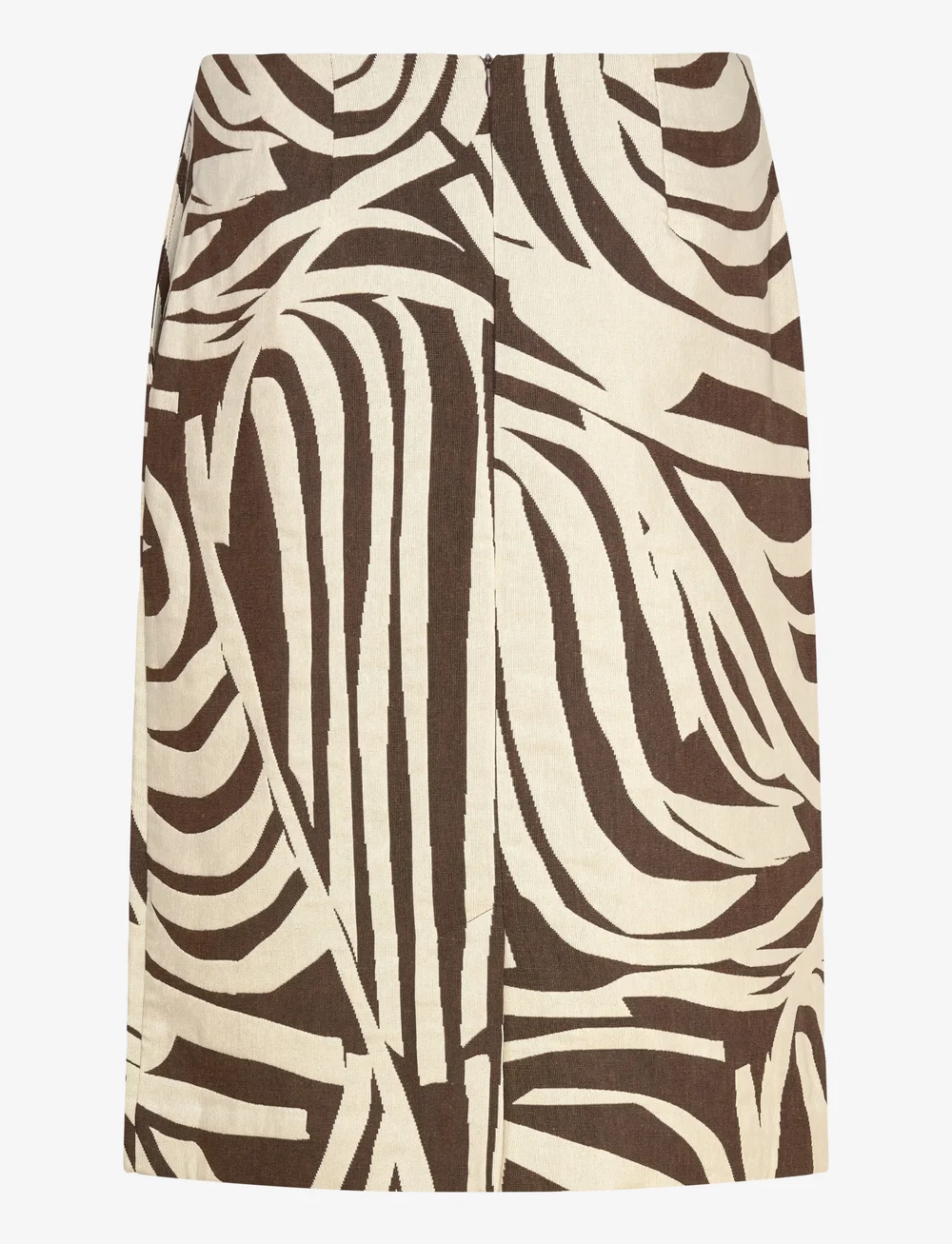 Marimekko - VALAA JOKURAITA - jupes midi - light beige, dark brown - 2