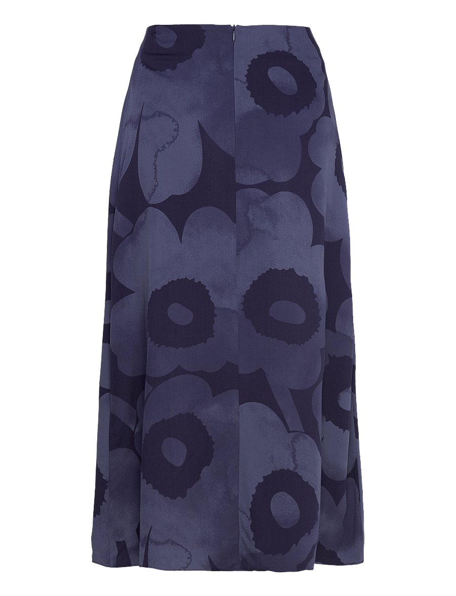 Marimekko - KORKEAT AKVARELLI UNIKKO - midi kjolar - dark blue, blue - 2