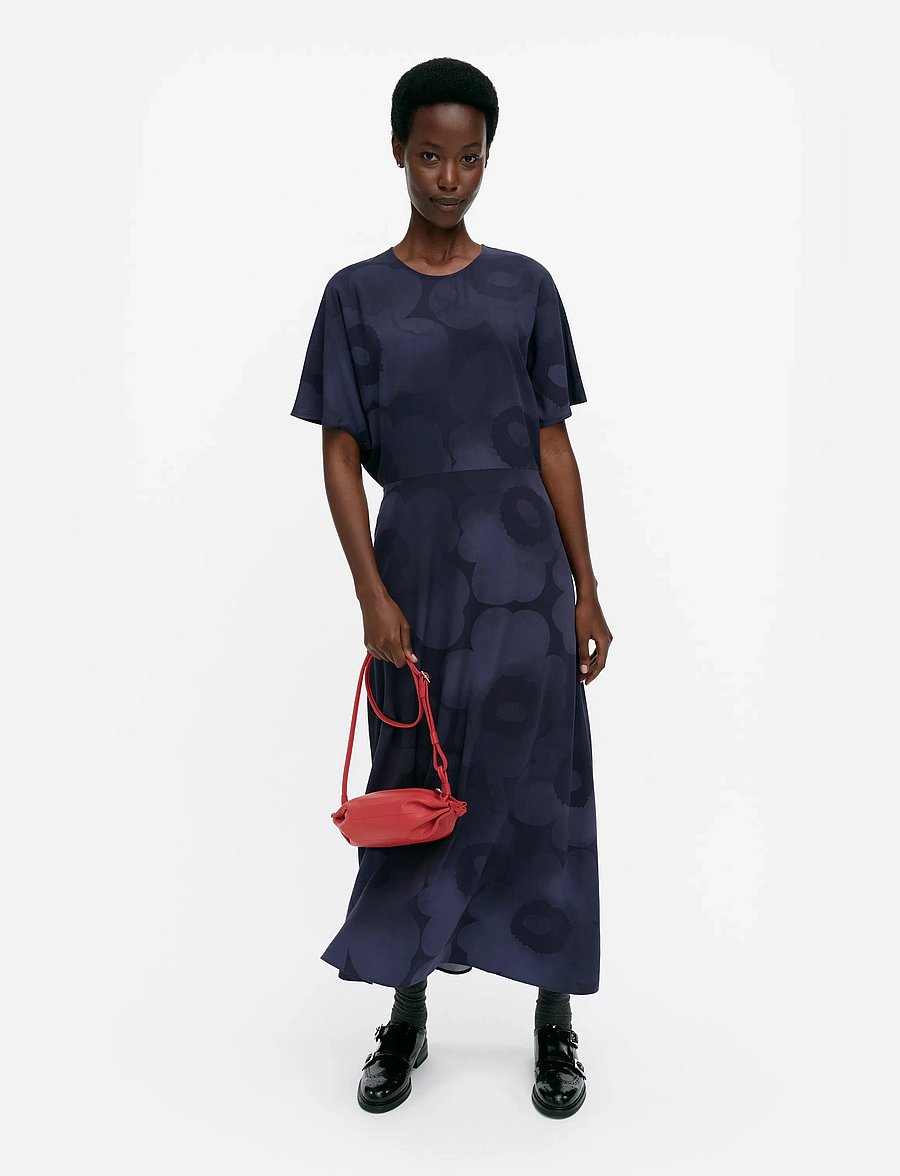 Marimekko - HELEÄ AKVARELLI UNIKKO - dark blue, blue - 0