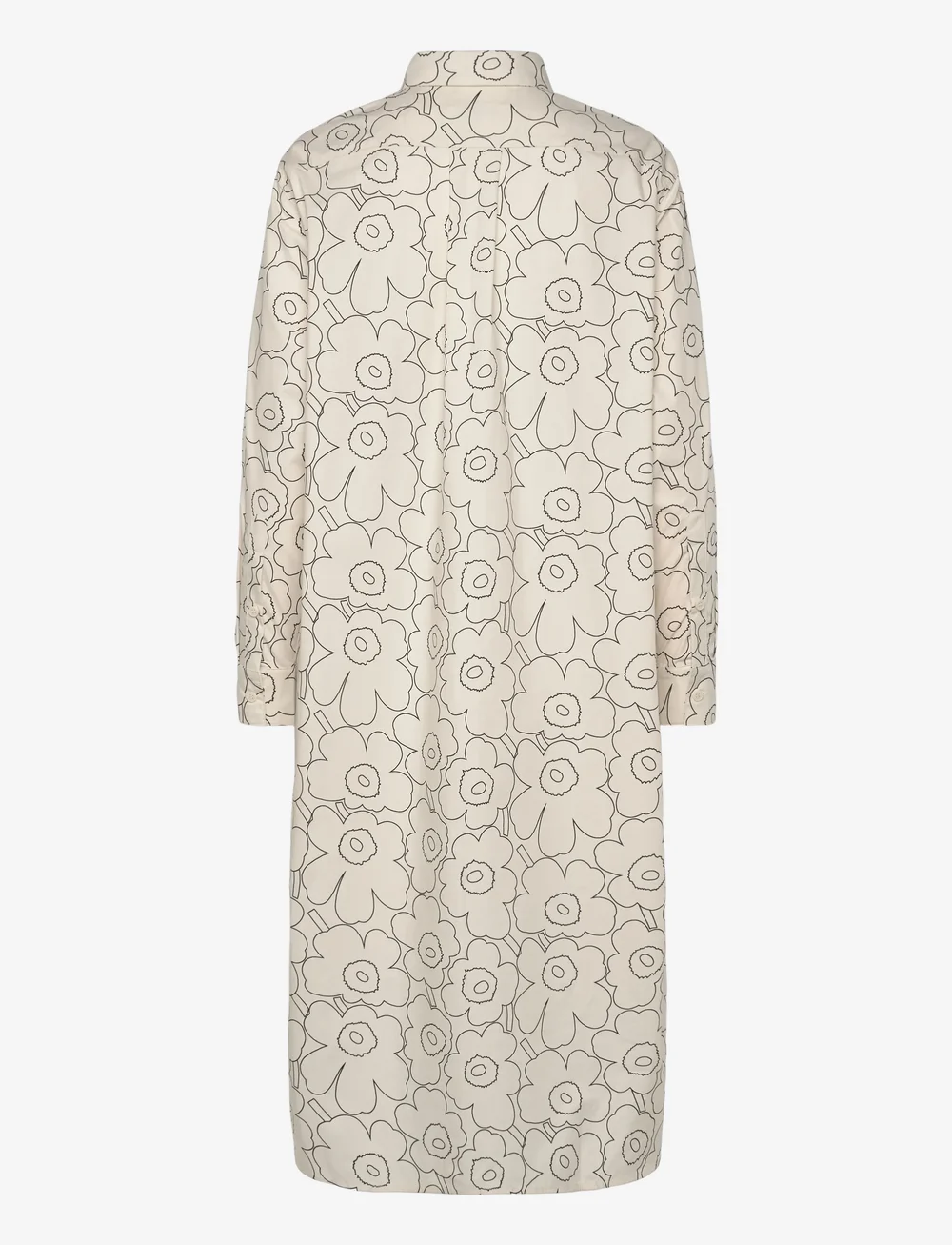 Marimekko - RUNOELMA PIIRTO UNIKKO - skjortekjoler - off white, black - 2