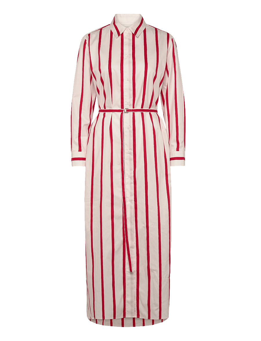 Marimekko - MUOVATA PUHVELI - skjortekjoler - off white, red - 1