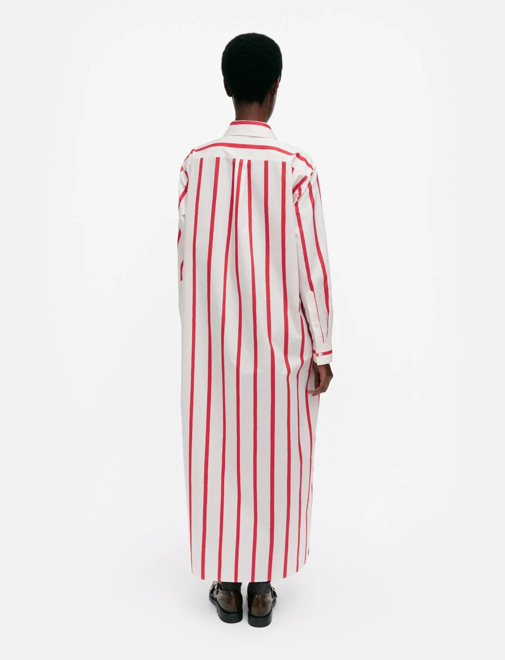 Marimekko - MUOVATA PUHVELI - skjortekjoler - off white, red - 4