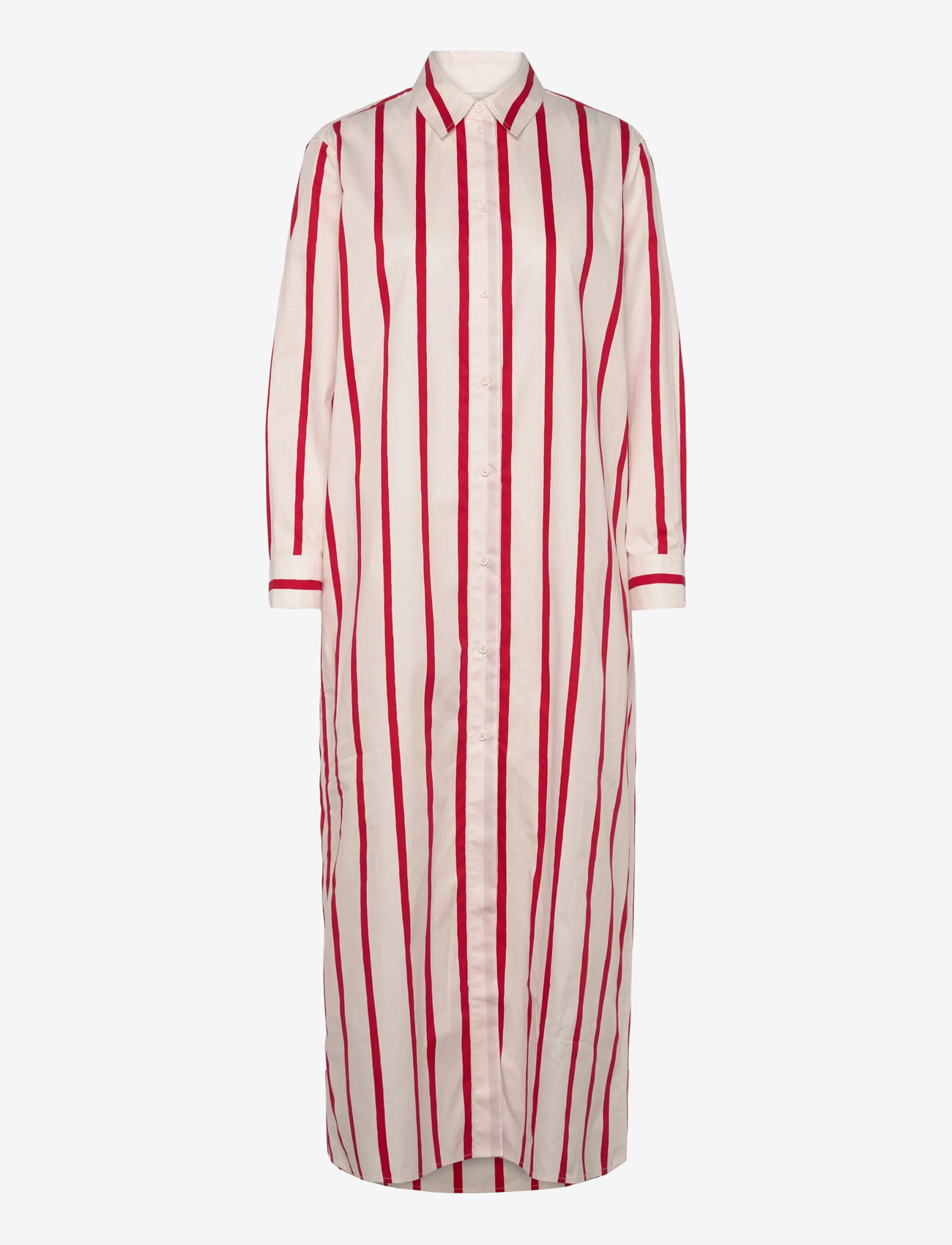 Marimekko - MUOVATA PUHVELI - paitamekot - off white, red - 3