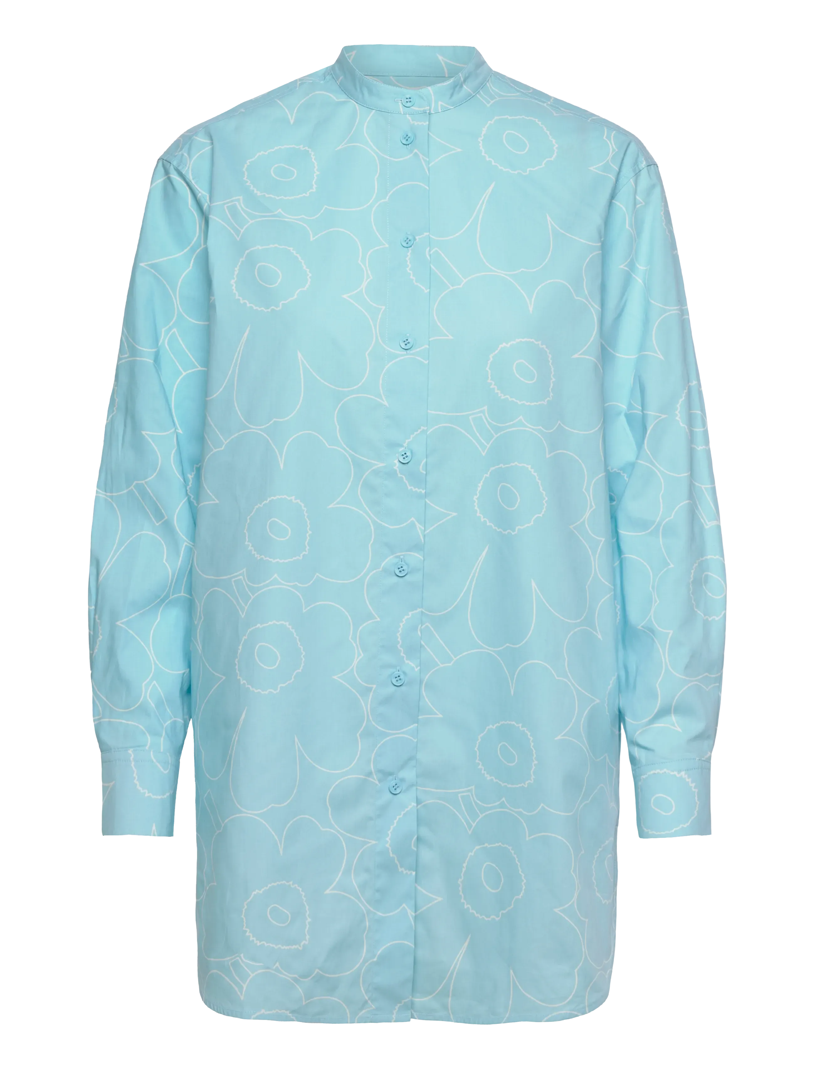 MARIMEKKO Rohkea Piirto Unikko Blau - 40 - Damen