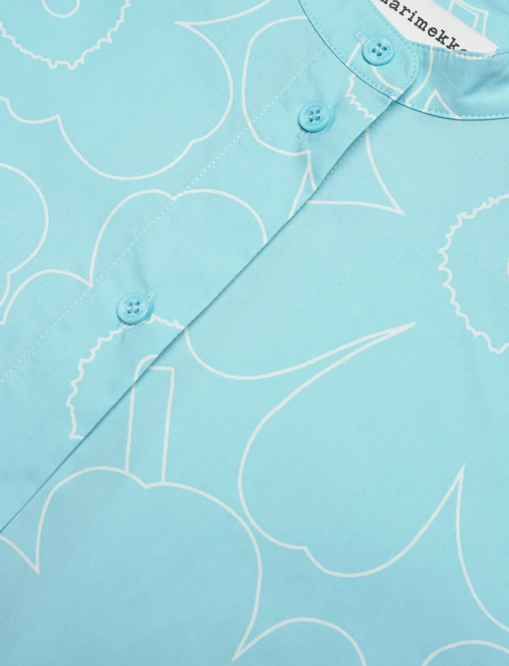 Marimekko - ROHKEA PIIRTO UNIKKO - langärmlige hemden - blue, off white - 5