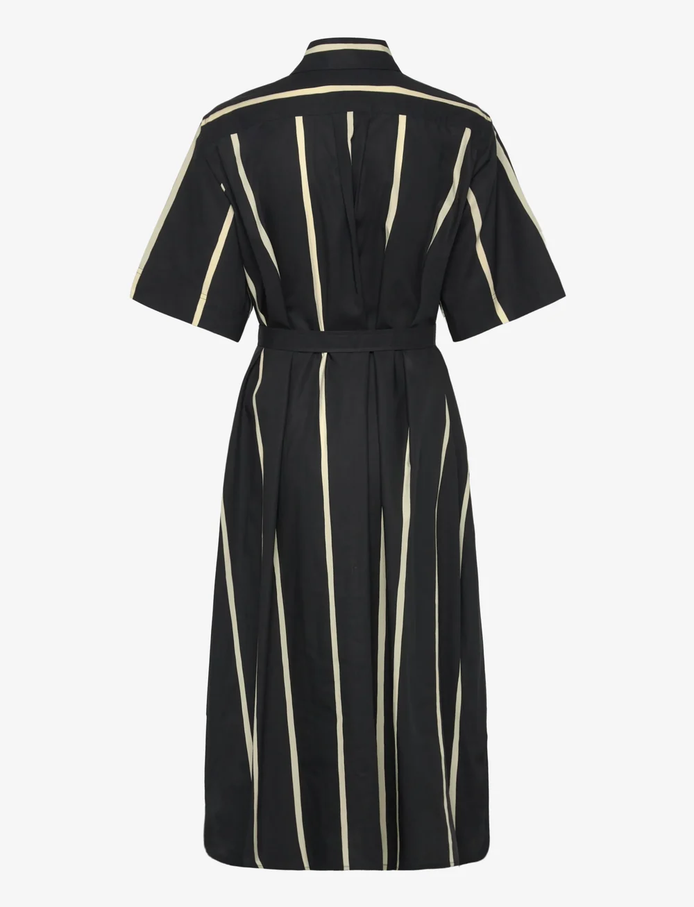 Marimekko - PAPERI PUHVELI - hemdkleider - black, light yellow - 2