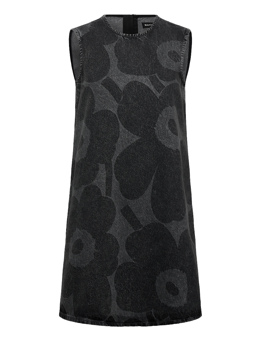 Marimekko - MARIDENIM SOMASTI UNIKKO - midikleider - light grey - 1