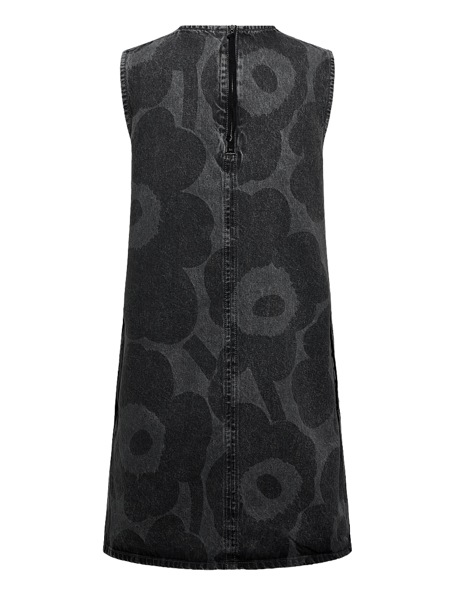 Marimekko - MARIDENIM SOMASTI UNIKKO - midikleider - light grey - 2