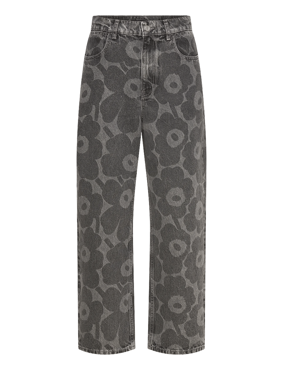 Marimekko - MARIDENIM BARREL UNIKKO - barrel-farkut - light grey - 1