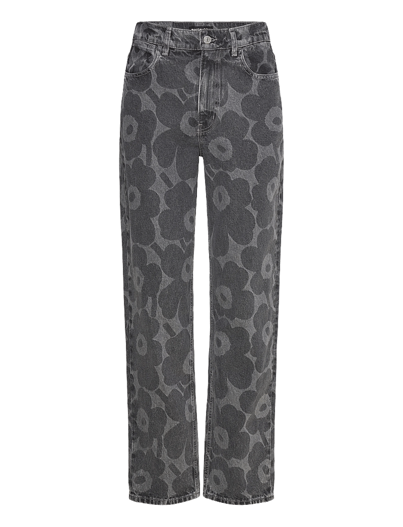 Marimekko - MARIDENIM BARREL UNIKKO L - barrel jeans - light grey - 0