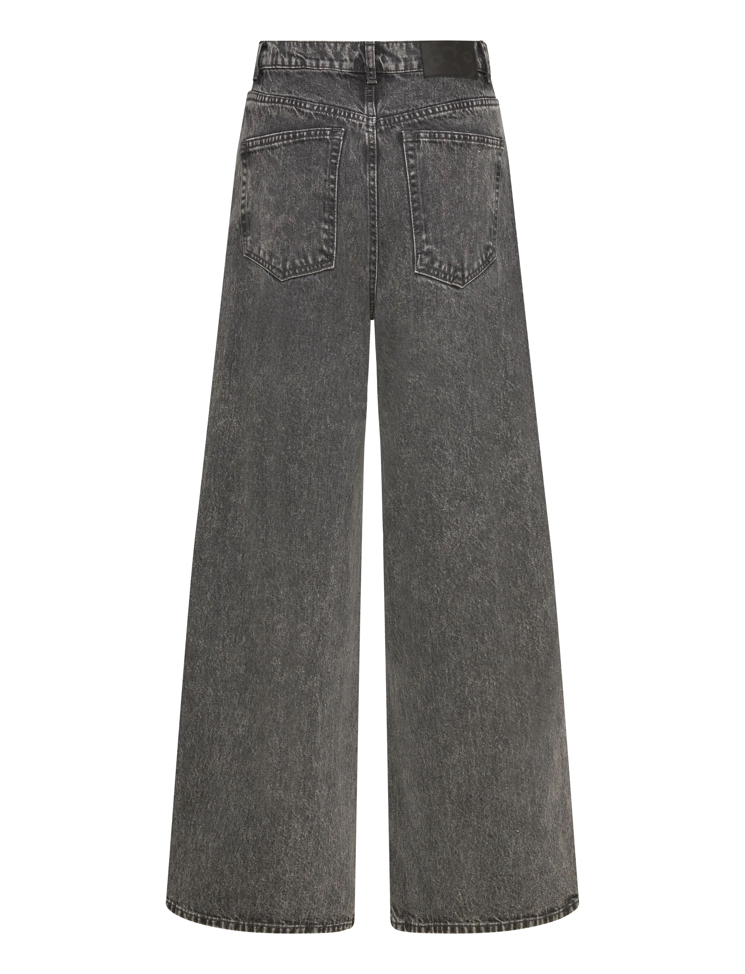 Marimekko - MARIDENIM LOOSE L - pantalons larges - light grey - 2