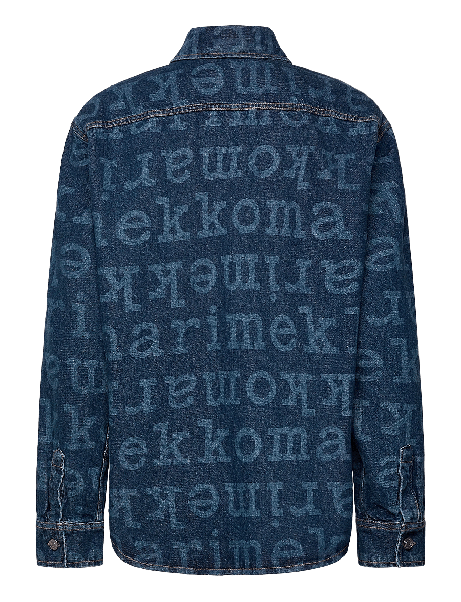 Marimekko - MARIDENIM VAIHE LOGO - jeansskjortor - mid indigo - 2