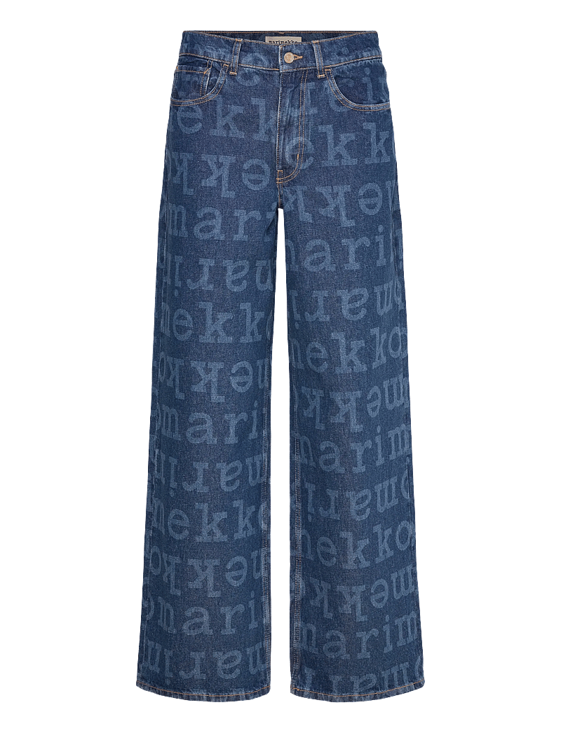 Marimekko - MARIDENIM LOOSE LOGO - vida jeans - mid indigo - 1