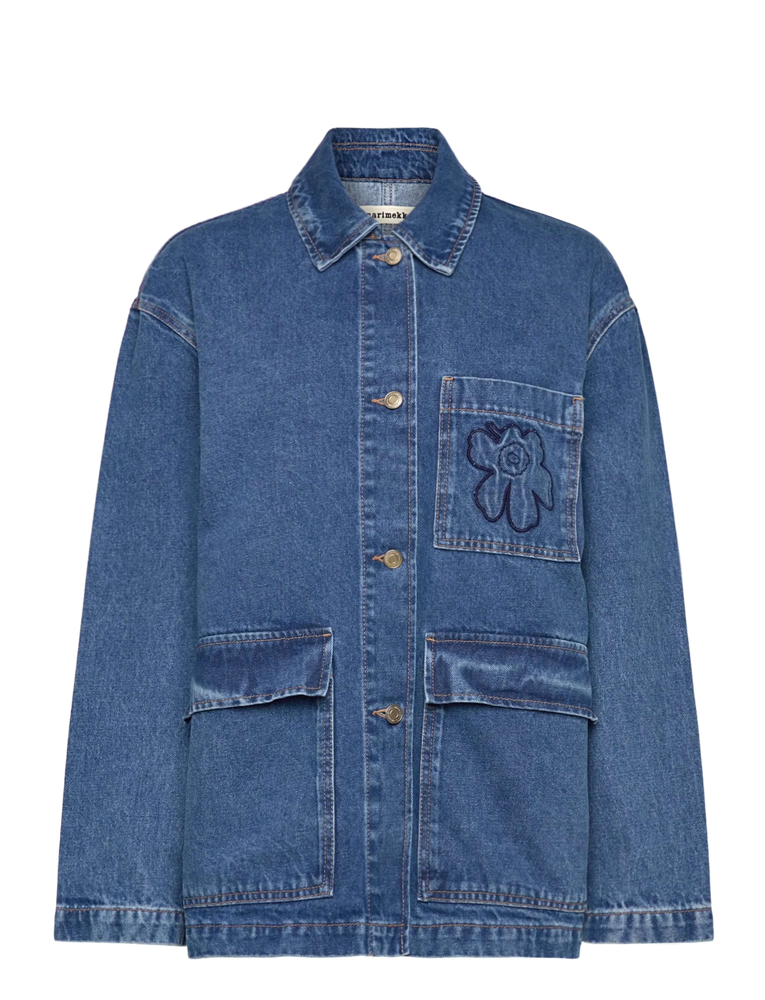 Marimekko MARIDENIM POWERI UNIKKO - Jacken & Mäntel - WORN INDIGO / blue